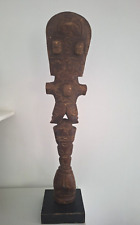 Statue sculpture Marquesas island polynesia figurine Île Marquise Polynésie bois