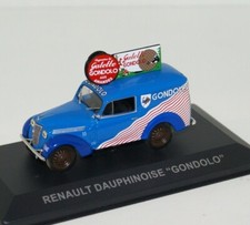 nos camionnettes d antan 1/43 renault dauphinoise gondolo fascicule n81 altaya 