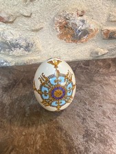 Oeuf en Porcelaine Jordan 1897 Tout Court Vintage