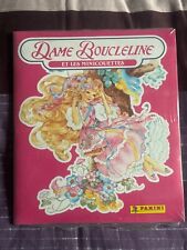 Neuf scellé Dame Boucleline  1989 Album Figurine Panini album vide et les images