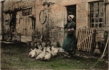 CPA Une ferme BRESSANE