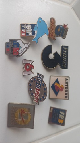 Lot pin télévision fr3 - lot, 9