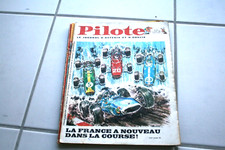 magazine pilote 442 la france dans la course matra F1  pilotorama boivent 1968