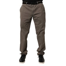 Pantalon chino AMBROSIO marron