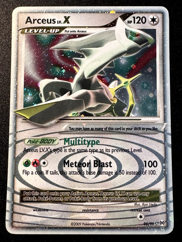 Arceus 99 platinum - arceus, lv.x