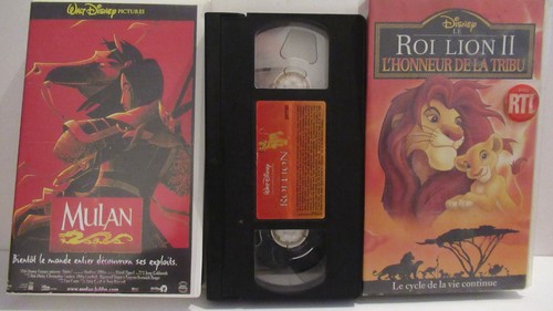 Cassette vhs disney roi - cassette,
