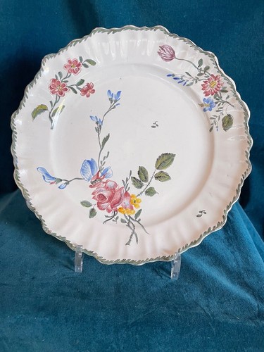 Ancienne assiette polychrome - ancienne,