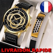 Montre SHAARMS + Bracelet Cuir