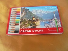 Boite Vintage Crayons CARAN D'ACHE Prismalo