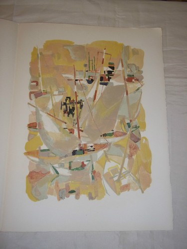 Lithographie claude schurr - claude, /