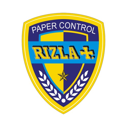 Sticker plastifié rizla - sticker,