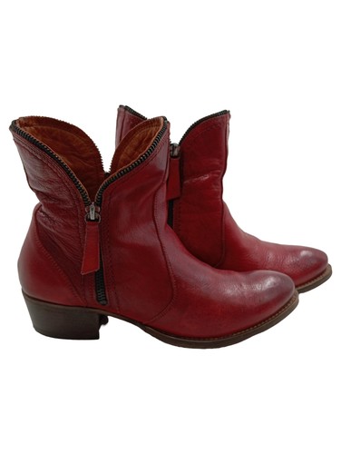 Oxmox bottines femmes rouge - bottines,