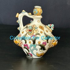 TRES RARE ANTIQUE ZSOLNAY PECS