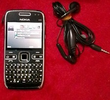  Nokia E72 - Noir Très Bon État Désimlocker Tout Opérateur