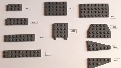 Lego briques grise - lego,
