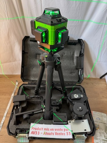 Green laser level 360 - 4d,