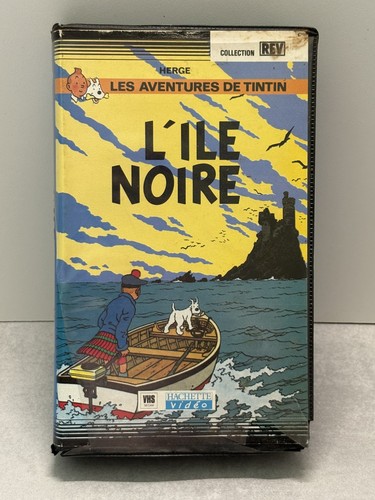 Vhs tintin île noire - vhs, l’Île