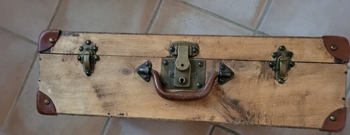 Ancienne valise bois - ancienne, pour
