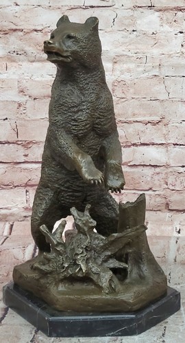 Sculpture grizzly ours - sculpture,