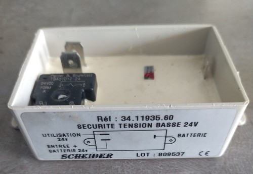 Boitier sécurité tension - boitier,
