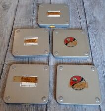 Film 8mm - Le père tranquille - Lot 5 bobines en coffrets tole - René Clément