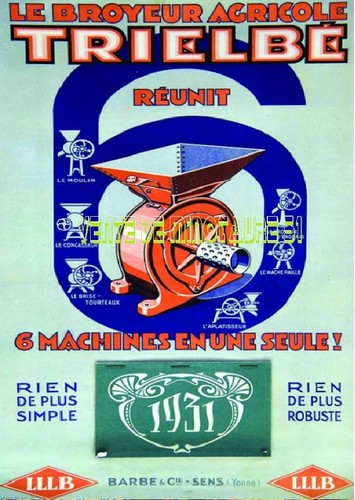 Broyeur agricole trielbé sens - broyeur,