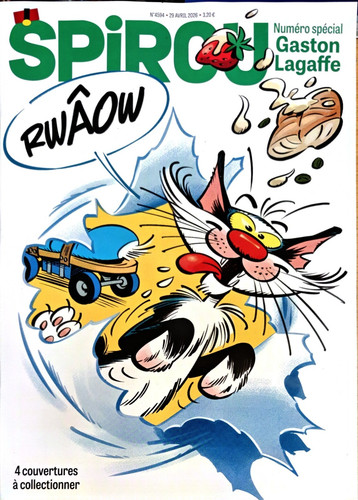 Journal spirou 4594 - ​journal, n°4594