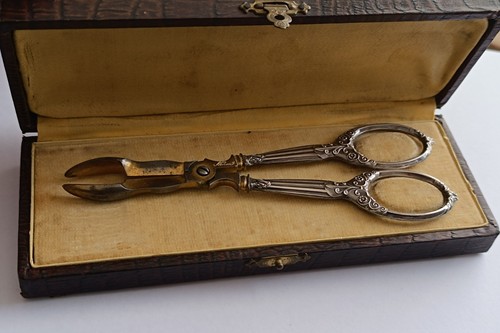 Ciseaux pince ancien argent