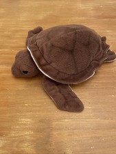 Doudou peluche tortue Marine Marron blanc 26 cm  WWF Anna Club Plush
