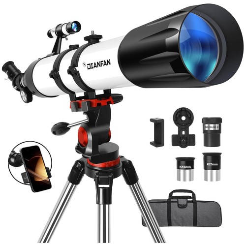 90mm refractor telescope - 90mm,