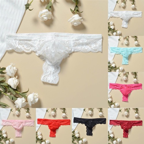String homme dentelle florale