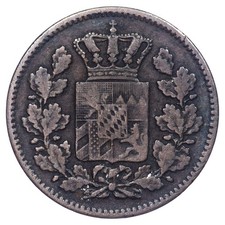 Allemagne 2 pfenning 1866