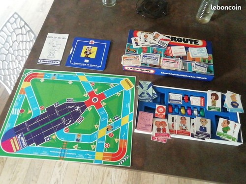 Jeu société autoroute - jeu, l'autoroute