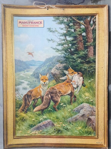 Affiche carton publicitair - affiche,