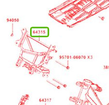 CADRE DE COUVERTURE AVANT