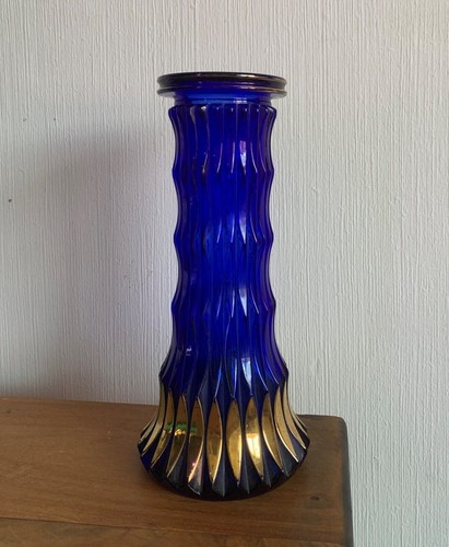 Beau vase bleu - vase, cobalt