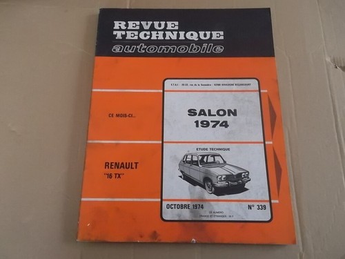 Revue technique renault tx - revue,