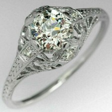 2.50Ct Rond Imitation Diamant