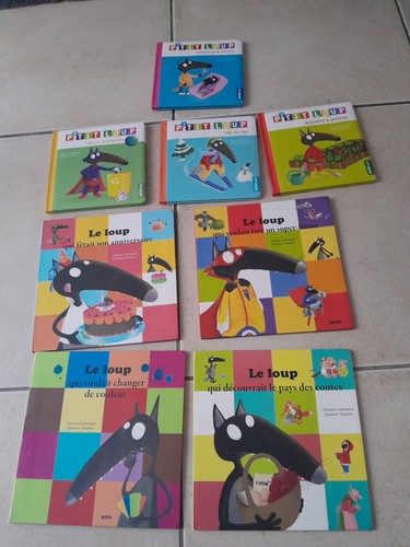 Lot livres loup p tit - de, 12