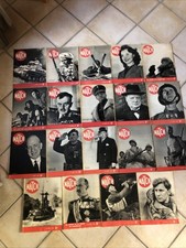 19 magazines Match 1940 Début WW2 Images Guerre Maginot Siegfried Churchill TBE