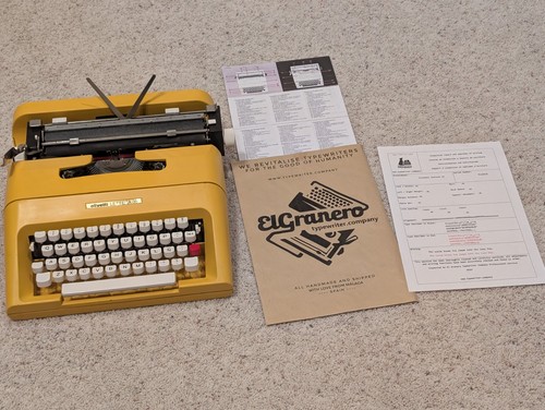 Olivetti lettera yellow - olivetti,