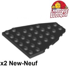 Lego 2x Aile Wedge plate 7x6