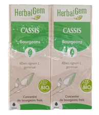 Pack 2 HerbalGem Cassis Bio Macérât-Mère Vitalité Draineur organisme 2x 30mL