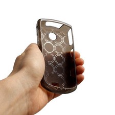 System-S TPU Case Skin en noir transparent pour Samsung S5620 Monte