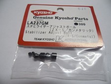 VINTAGE KYOSHO LA237GM Stabilizer Adjust Ball LAZER ZX-5 Gunmetal