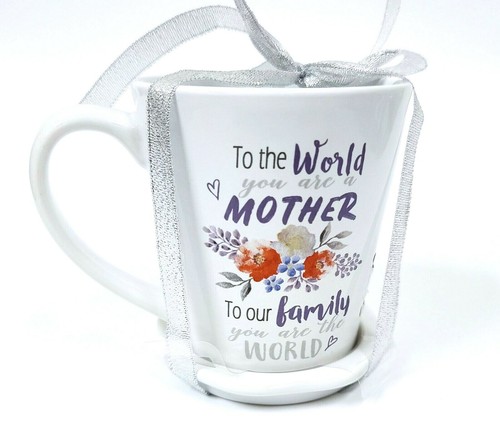 Neuf set floral - tasse, café