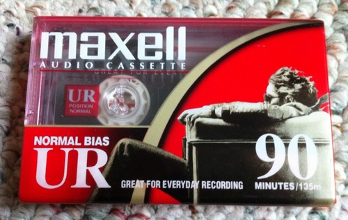 New maxell 90 minute - new, ur-90