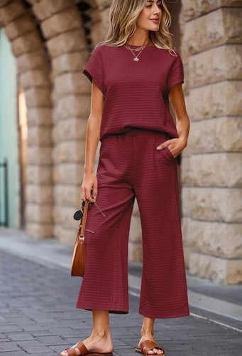 Ensemble femme rouge - ensemble,