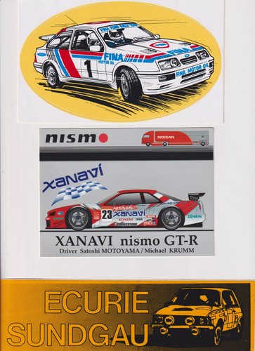 Stickers voitures course - voitures,