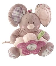 Doudou Souris mauve Nina Kali Kenza Noukie's Sans veilleuse 26 cm